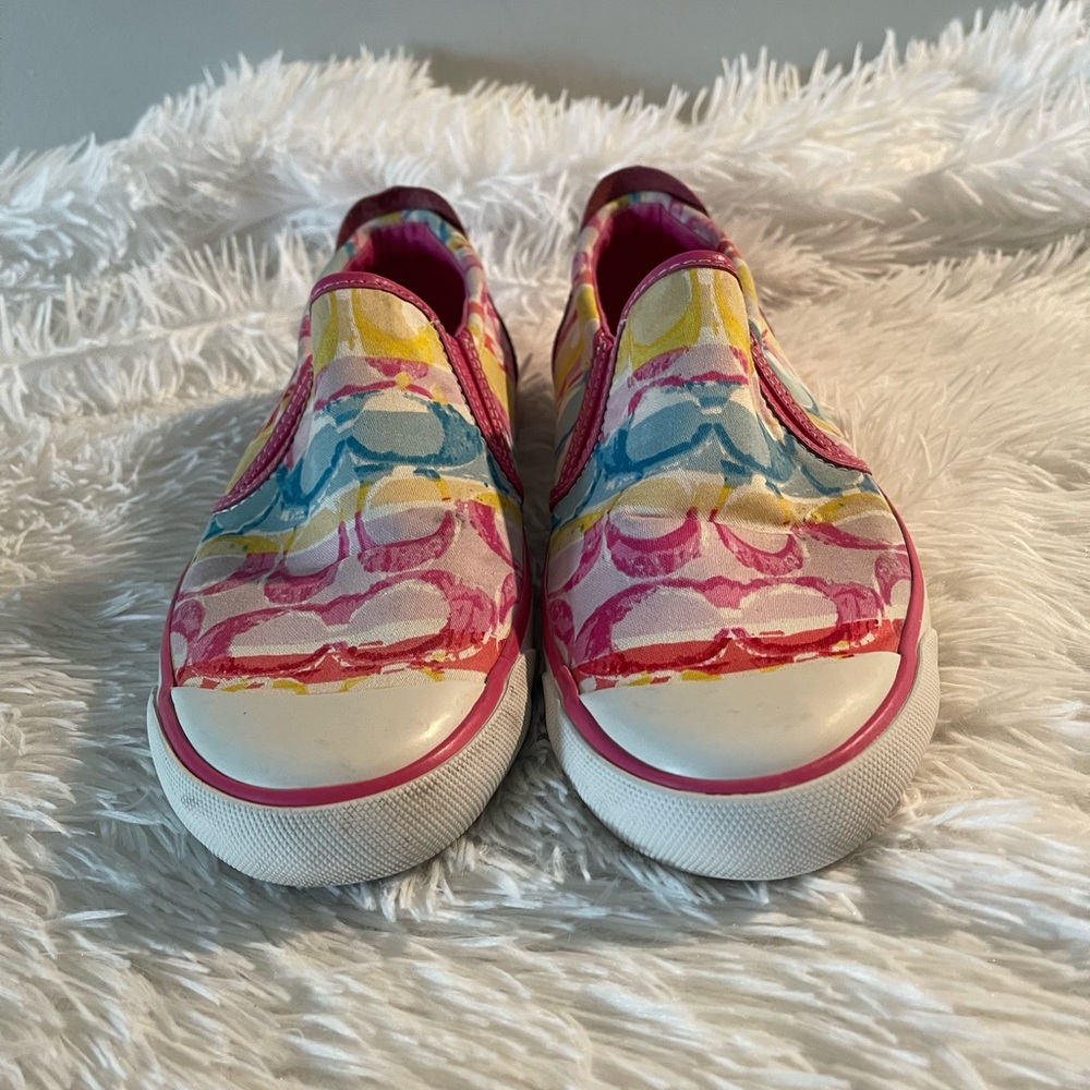 Coach Colorful Slip-On Sneakers